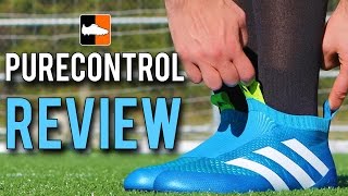 ACE 16 Purecontrol Review | adidas Blue Laceless Football Boots