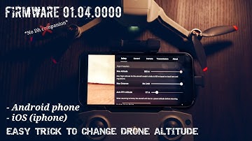 DJI #MINI2 Easy trick to change altitude limit on #DJI FLY APP | Firmware v01.04.0000 | #LITCHI #15m