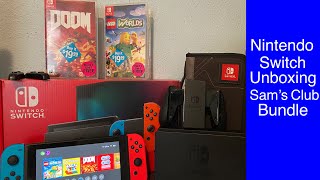 Nintendo Switch Unboxing| Sam's Club bundle - YouTube