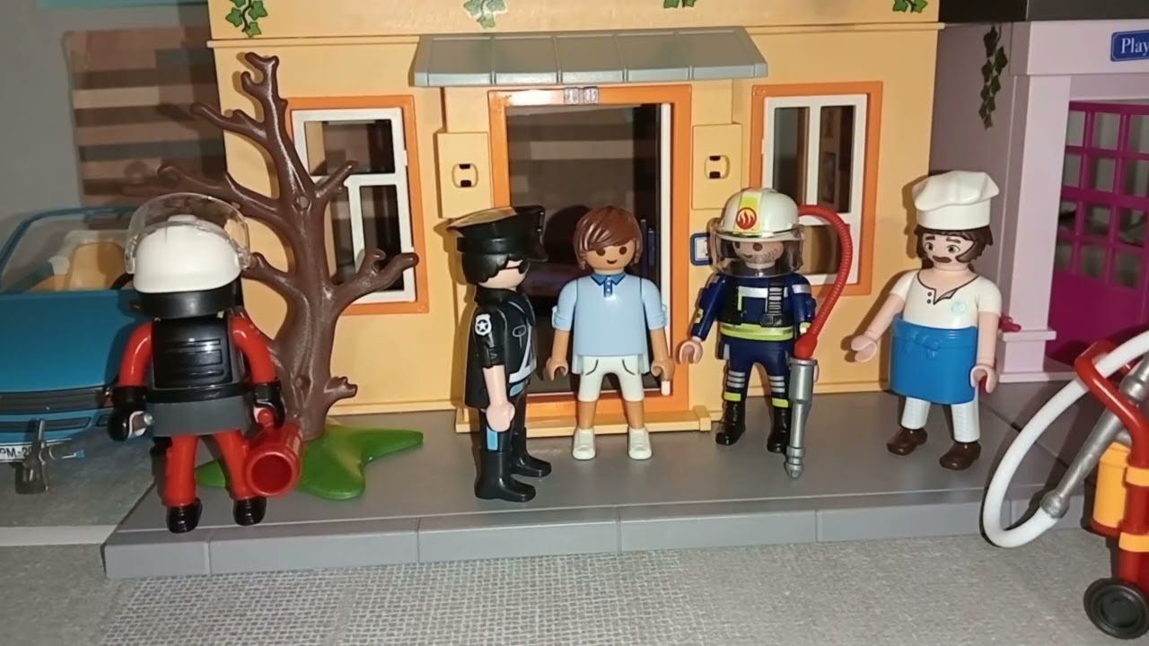 Ciudad de Playmobil - El incendio