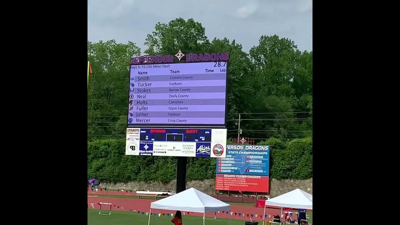 2023 GRPA State Championship 910 200m Finals Terrence Neal Jr. NEW