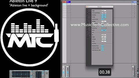Ableton Live 9 Tutorial for Beginners: Skins & Background - With DJ Rap