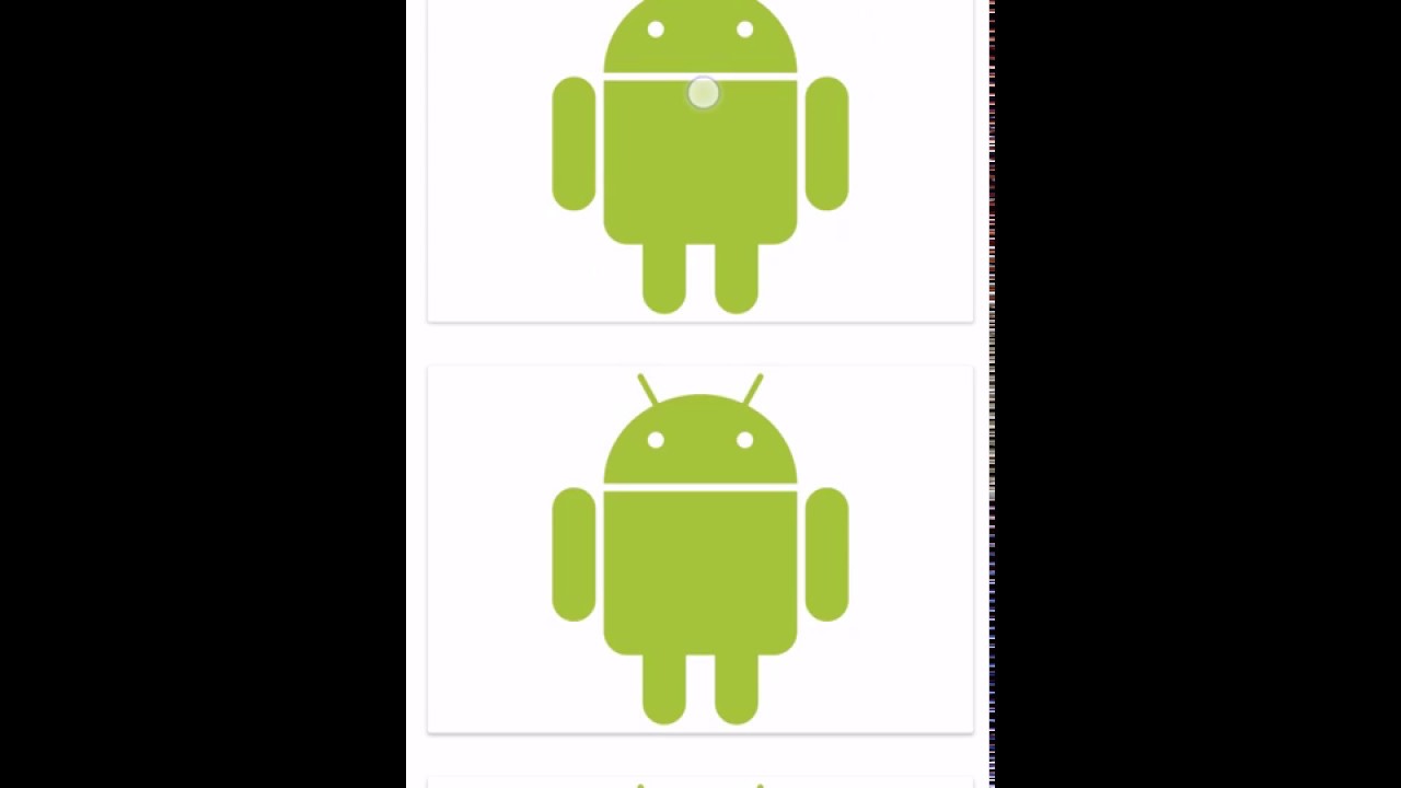 Example of dragging slop