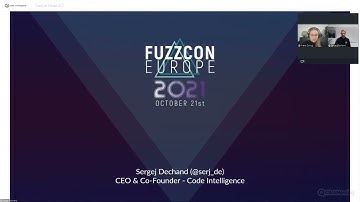 FuzzCon Europe 2021 Kick-off by Sergej Dechand