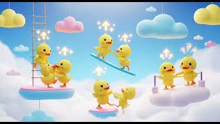Cinque Anatroccoli all’Accademia dei Supereroi 🦆🦸Canzone per Bambini Italian
