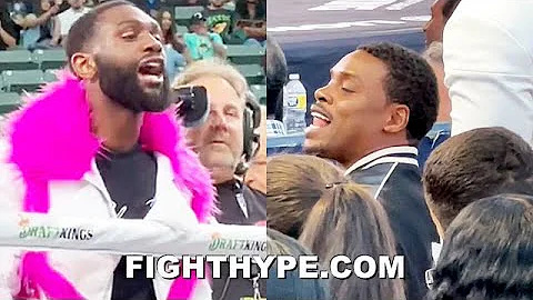 ERROL SPENCE & JARON ENNIS GO AT IT; TRADE WORDS A...