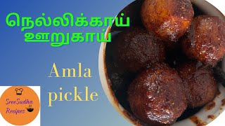 நெல்லிக்காய் ஊறுகாய்|Amla Pickle in Tamil|Indian Gooseberry pickle