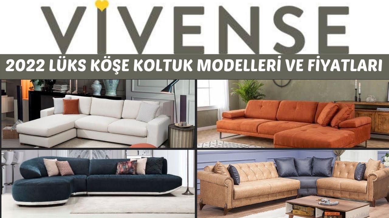 Vivense Yeni Köşe Koltuk Takımı Modelleri Ve Fiyatları | Ev Dekorasyon  Fikirleri - YouTube