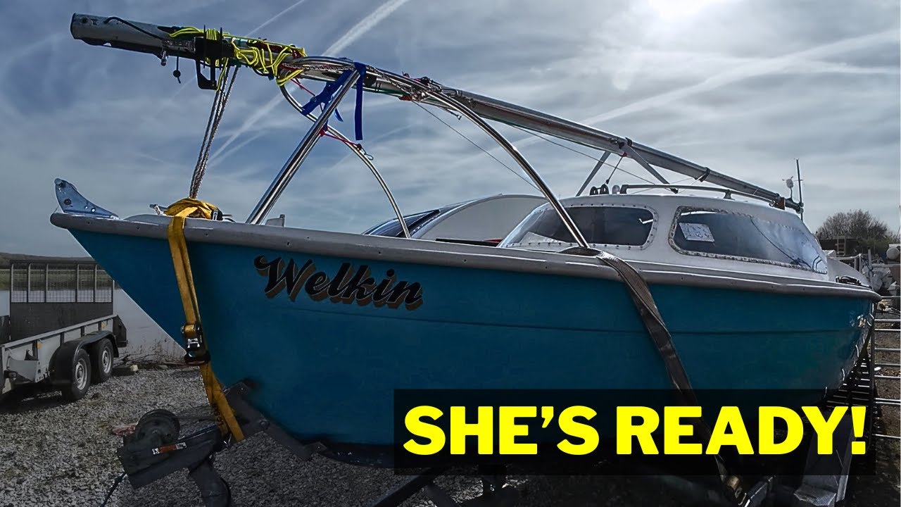 ⁣My Dinghy's Ready For The Sea At Last