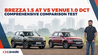 Maruti Brezza automatic vs Hyundai Venue DCT detailed compared review | CarWale screenshot 3