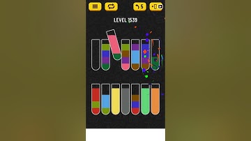 【Water Sort Puzzle】 Level 1539
