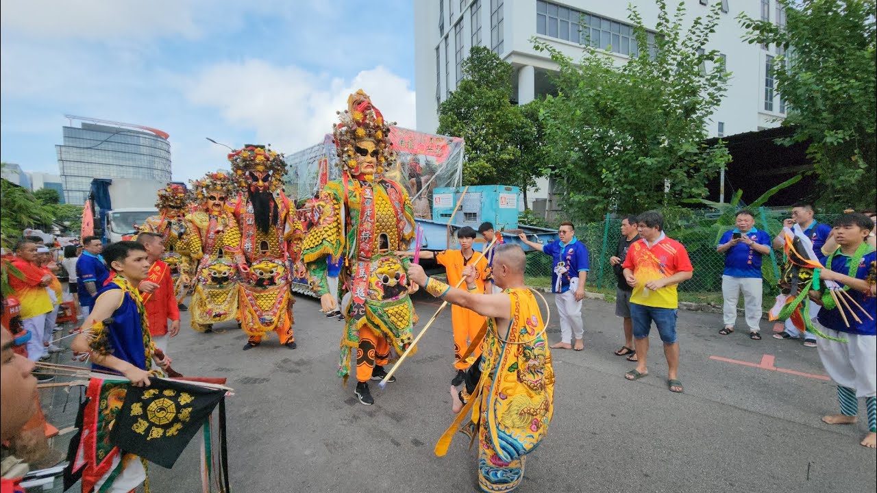 北道堂公庙張公聖君与中壇元帥眾神出巡賜福 Yew Keng at 1009 Tai Seng Avenue on 22/07/23