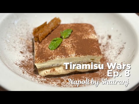 Trying the Tiramisu at Napoli by Shatran ,Bandra (Tiramisu Wars Episode 8)
