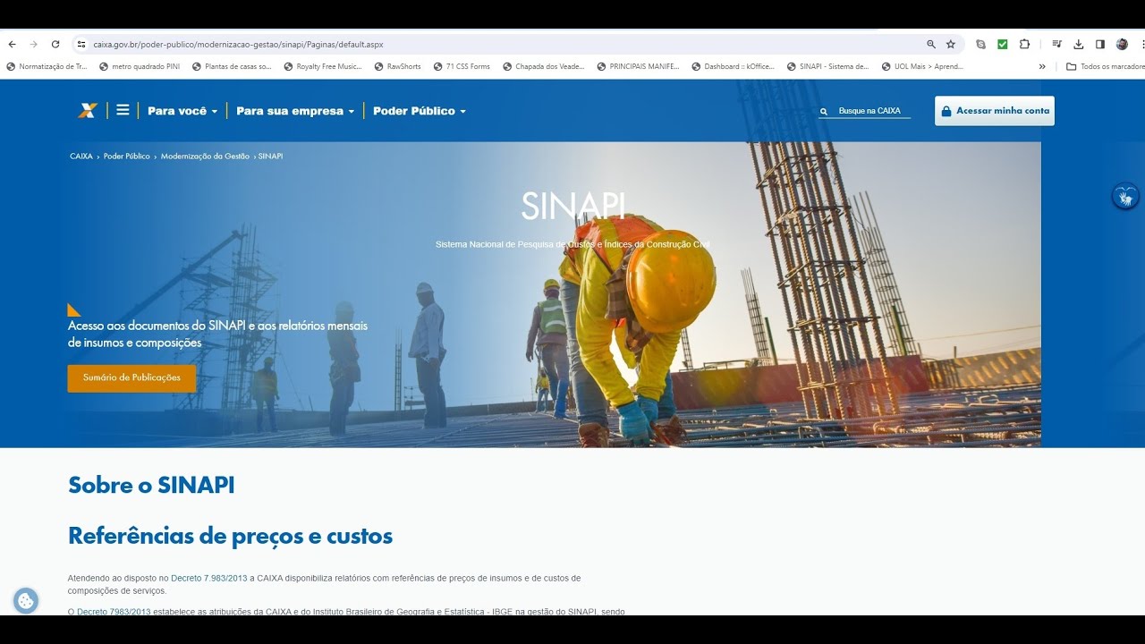Sinapi Solas Novo método para Atualizar a Super Planilha V3 com a tabela SINAPI ...