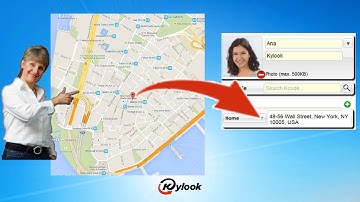 Get a contact address from the MAP