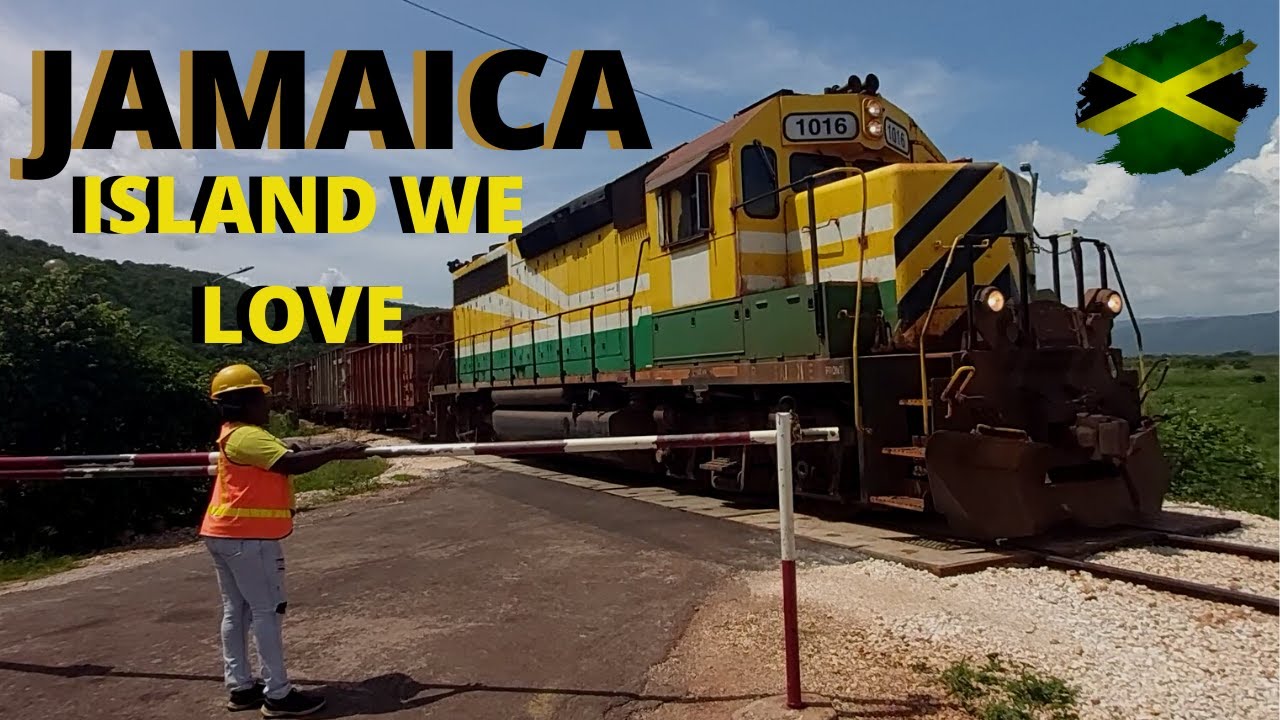 BAUXITE TRAIN IN CLARENDON JAMAICA YouTube