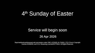 2026-04-26 4th Sunday of Easter