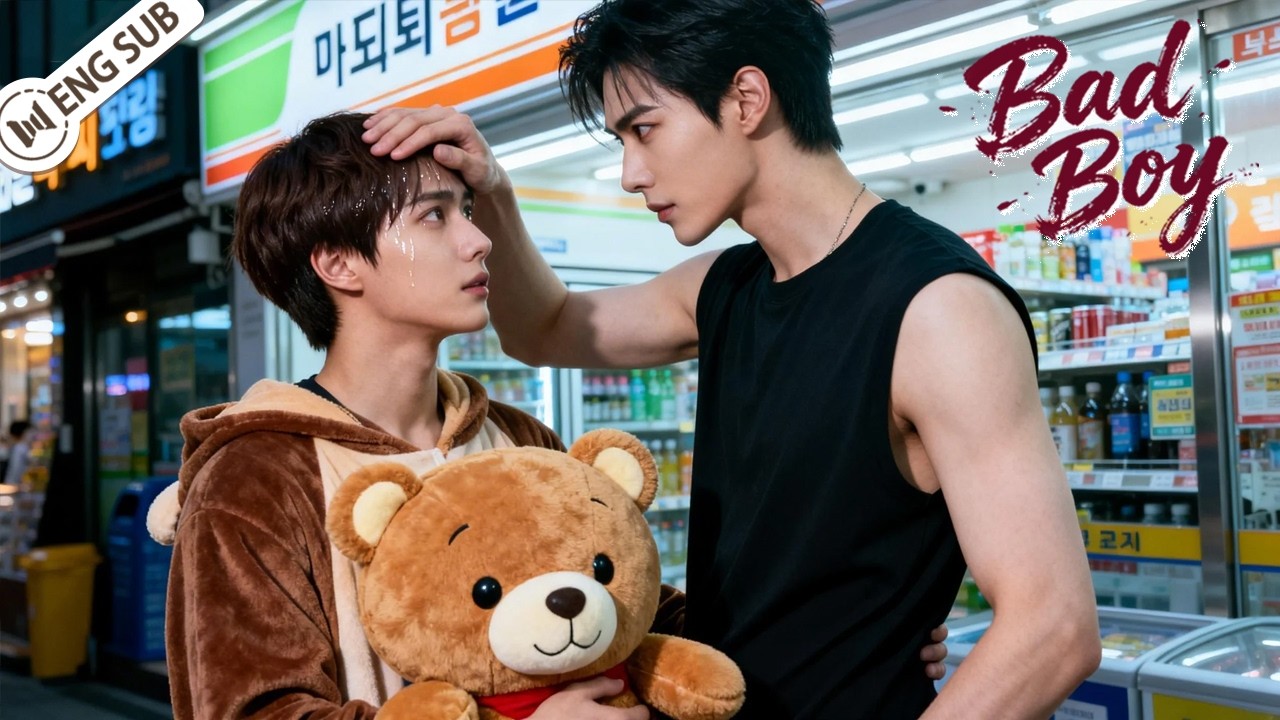 【BL Movie】A Secret Plush Toy Surprise—He Was Hugged Tight the Second He Stepped Out 💖 #BL #lgbt