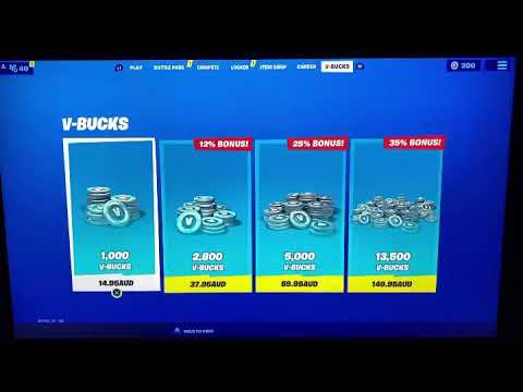 How to buy 13500 VBucks on Fortnite - YouTube