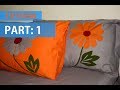 TUTORIAL 01: Applique (Aplic) Work Design: Hand Made Bed Sheet and Pillow Covers