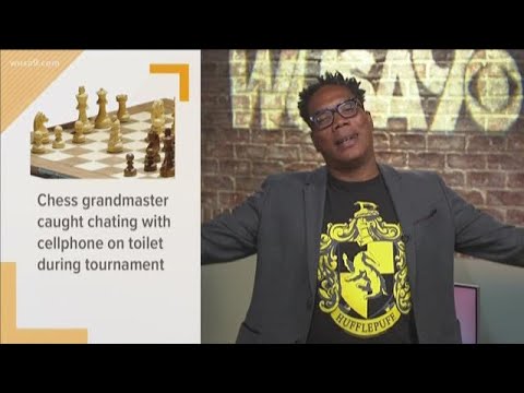 Chess player caught cheating in bathroom using phone during