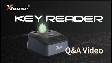Xhorse XDKP00GL KEY Reader FAQs obdii365