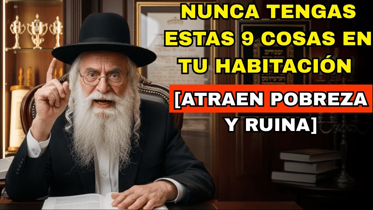 RABINO MILLONARIO: 9 Cosas Que Debes QUITAR De Tu Habitación — ATRAEN POBREZA Y RUINA | Cábala Judía