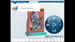 CATIA 3D EXPERIENCE running Prismatic Machining for NC Programming Wealth