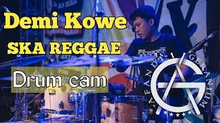 DEMI KOWE - AFANDI GERANIUM (drum cam) - live at STIKES BINA HUSADA MADIUN