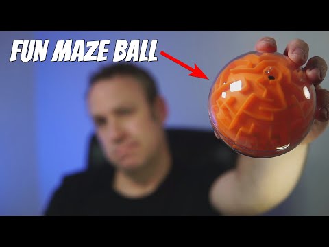 4 Pieces 3D Maze Ball Review -  Maze Puzzle Ball Magic Brain Teasers