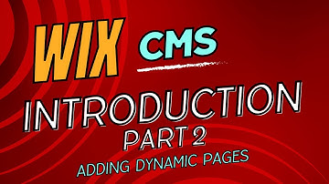 Wix CMS Introduction for Beginners Part 2