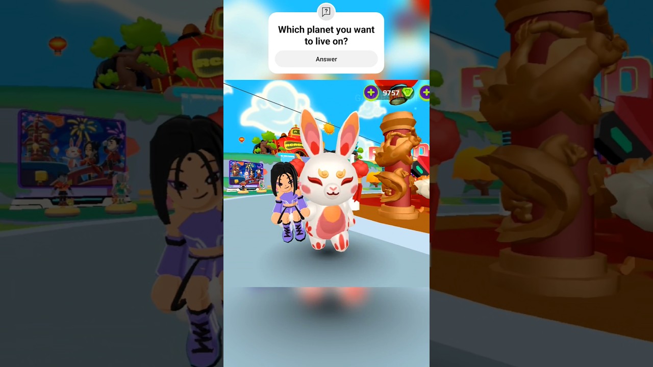 PK XD Lunar Bunny Buddy Pet 