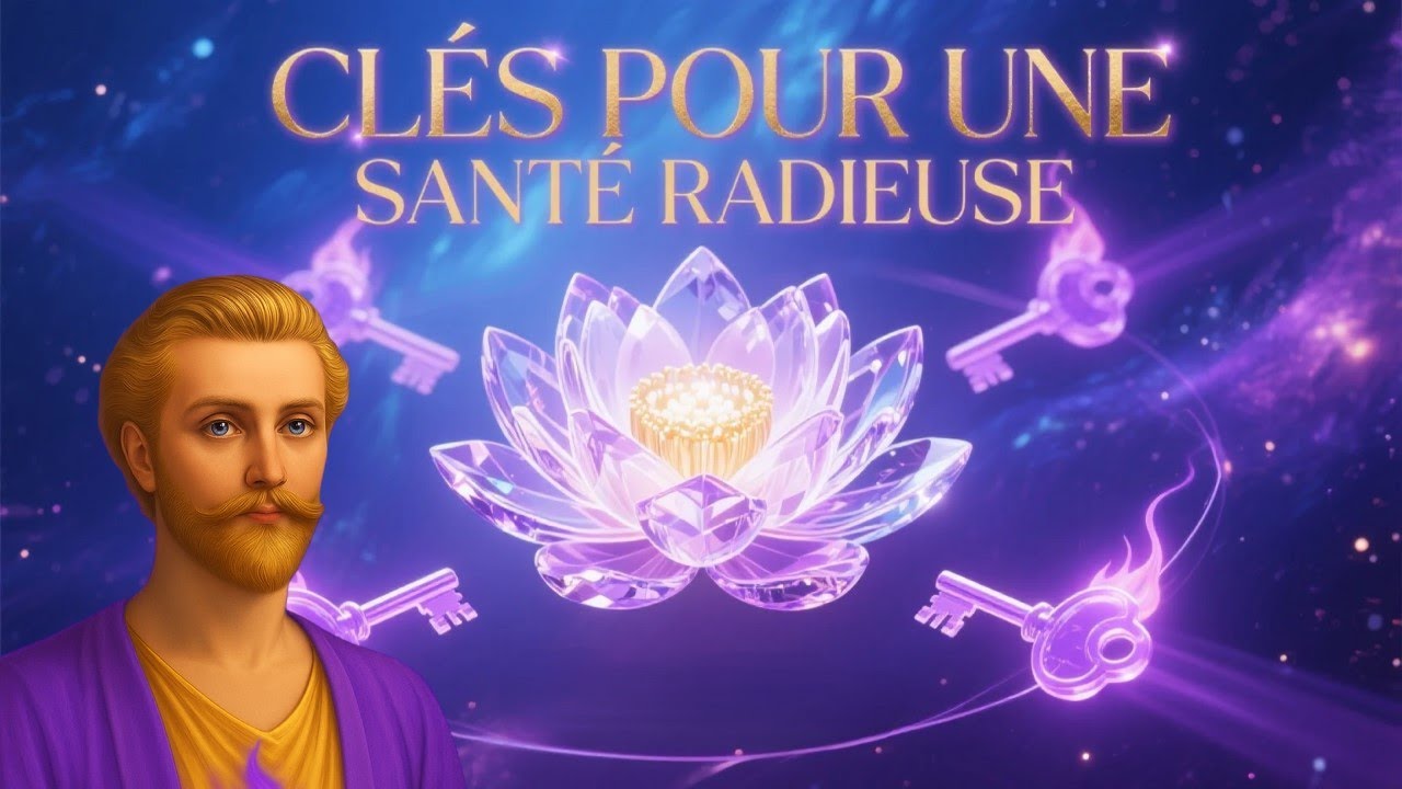 L'art de la transmutation : 4 clés de la Flamme Violette pour une santé radieuse.