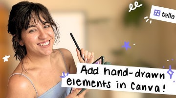 How to Draw in Canva with your iPad ✨