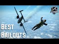 Epic Bailouts Compilation - IL-2 Sturmovik Great Battles - V6 Combat Flight Simulator