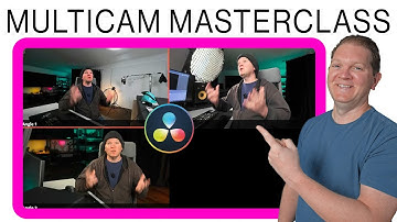 MULTICAM MASTERCLASS | How to edit with multiple camera angles in DaVinci Resolve (compilation)