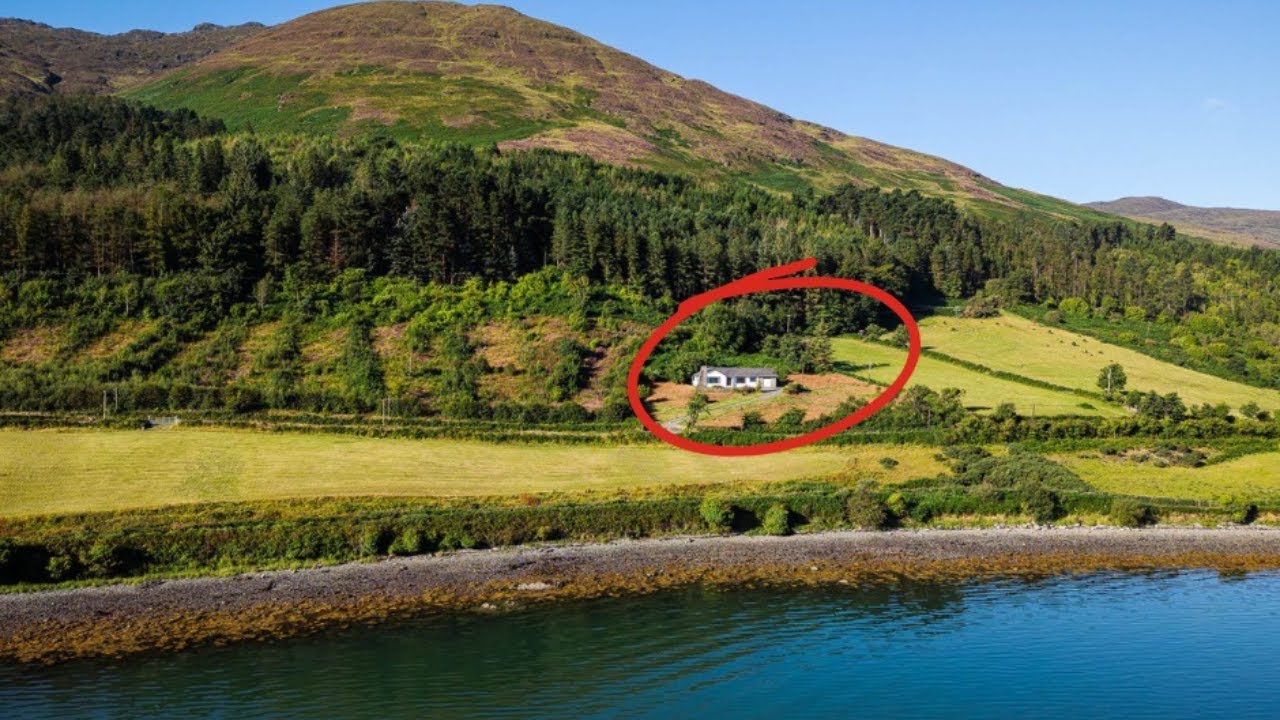 4 BED BUNGALOW FOR SALE ON 2 ACRES | STUNNING SEA, MOUNTAIN & FOREST VIEWS | Houses for Sale Omeath