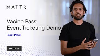 NZ Domestic Vaccine Pass: Event Ticketing Demo | MATTR screenshot 4