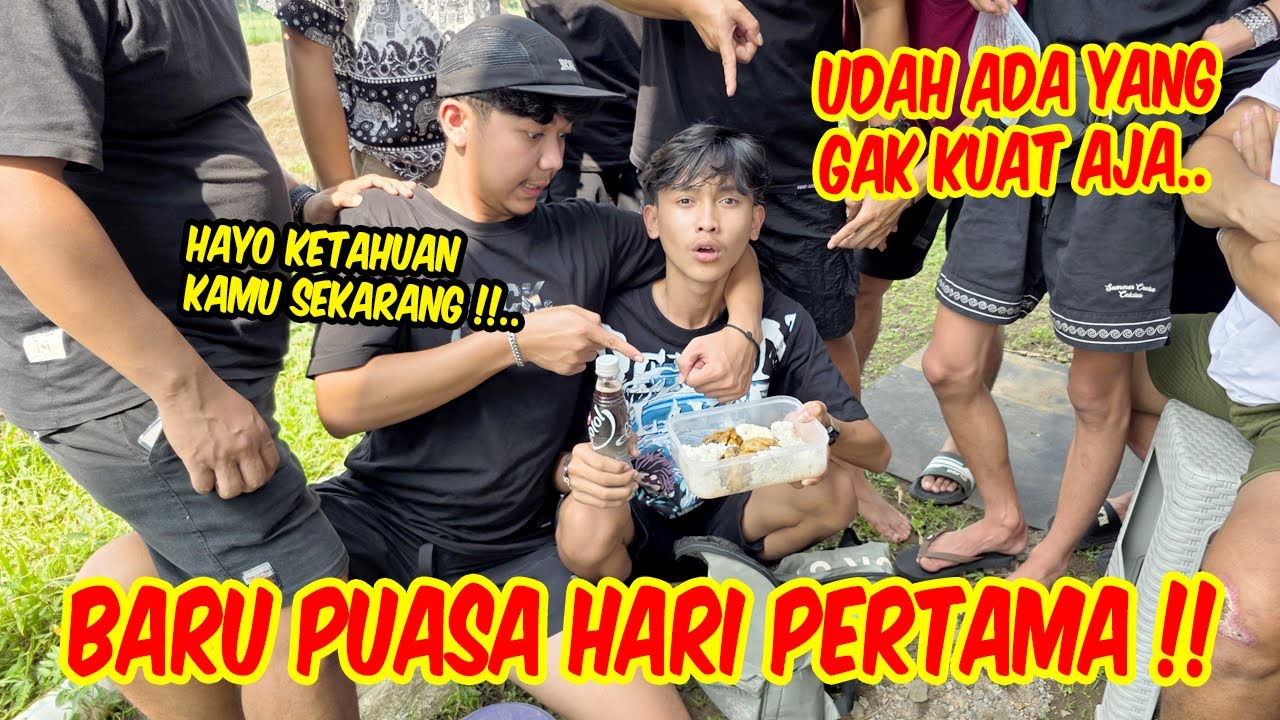 KETANGKEP BASAH !! Bawa bekal makanan saat puasa