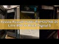 Review Russell Hobbs RHM2076B 20 Litre 800 W Black Digital Solo Microwave with 5 Power Levels, Autom