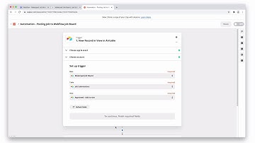 Automate getting Airtable data into your Webflow job board