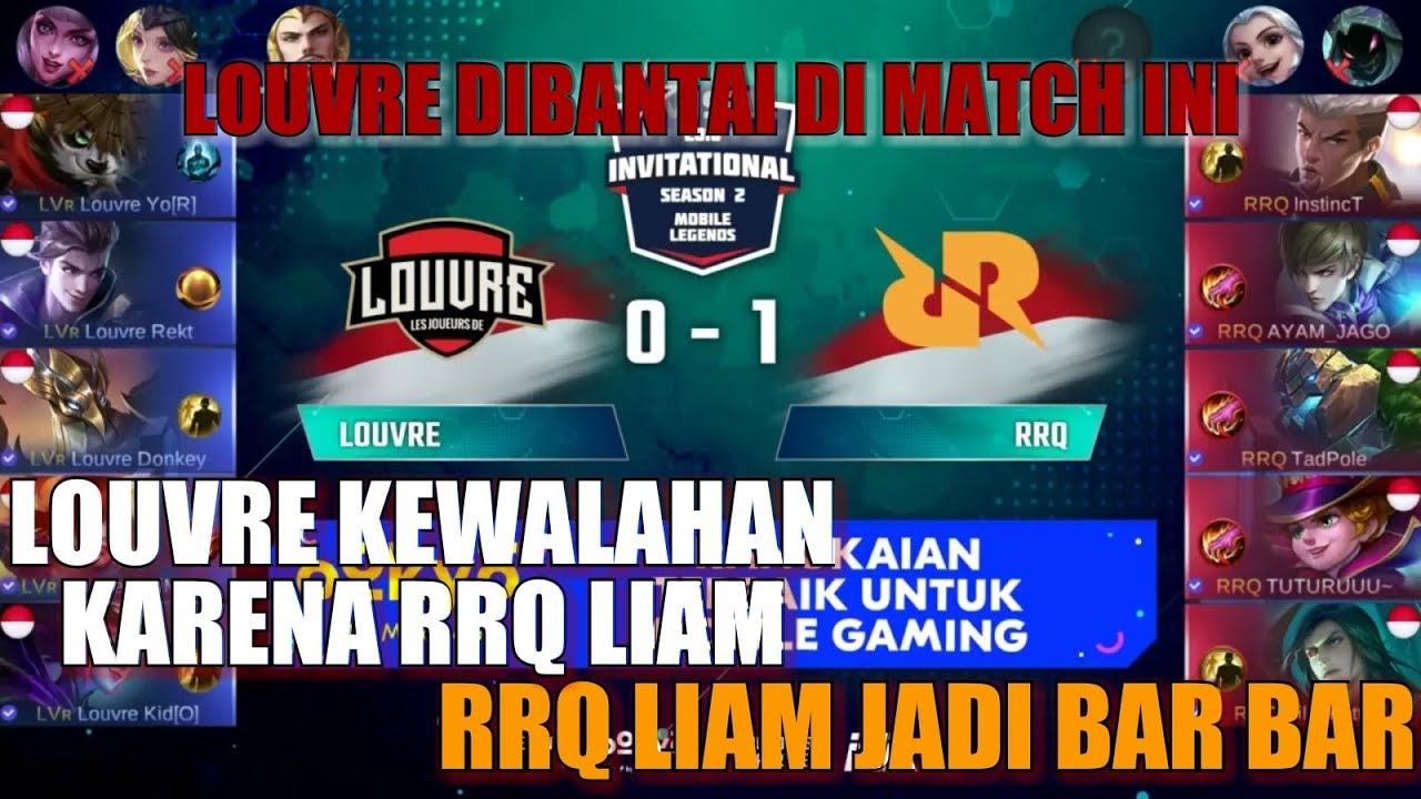 RRQ VS LOUVRE | MATCH 2 | MSL S2 | MOBILE LEGENDS
