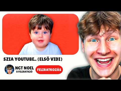 Híres Videósok Legelső TITKOS Videói!😨