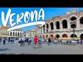 SPRING VERONA. Italy - 4k Walking Tour around the City - Travel Guide. trends, moda #Italy