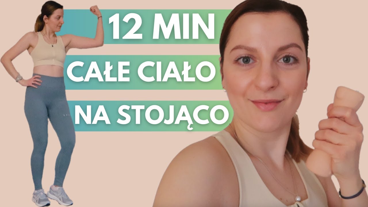 12-минутная тренировка на все тело | Укрепление гантелей стоя