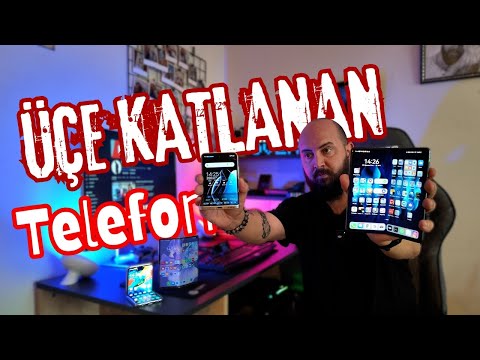 ÜÇE KATLANAN TELEFONLAR YENİ DÖNEM! AKILLI TELEFONLAR GELECEKTE NASIL OLACAK? #teknolojihaberleri