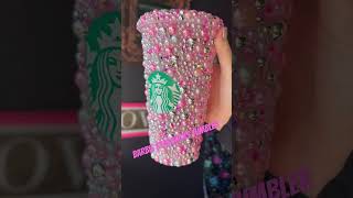 Barbie x Starbucks Tumbler ✖️LINK IN BIO✖️ #starbuckstumbler #tumblers #tumbler #glittertumbler