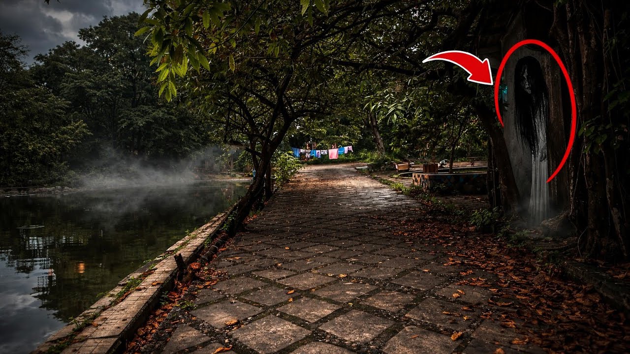 kolam Renang Angker terbengkalai sampai warga ga berani lewat sini 