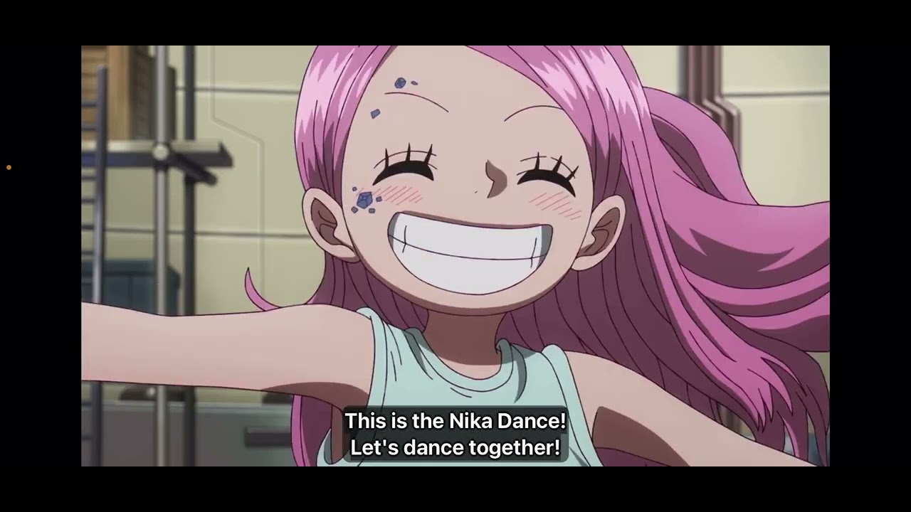 Bonny kuma vegapunk kizaru dancing and eating pizza || one peice episode 1134