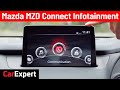 2020 Mazda MZD-Connect infotainment expert review, Apple CarPlay + Android Auto | 4K
